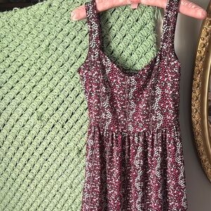 BeBop Floral Dress - Red and White